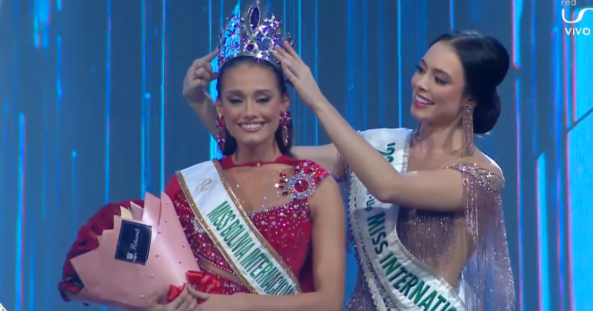 Camila Ribero, Miss International Bolivia 2024 (Foto: Captura)